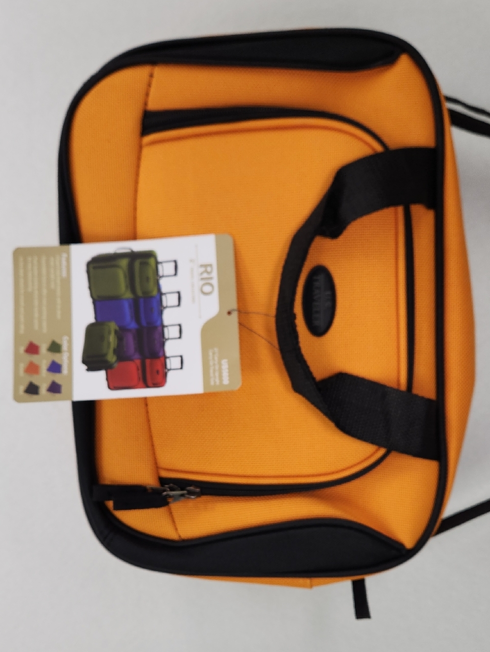 U.S. TRAVELER CARRY-ON Travel Tote, Mustard Color, NWT - Picture 4 of 17